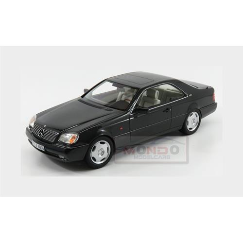 Mercedes Benz S-Class 600Sec Coupe (C140) 1992 Black CML079-2