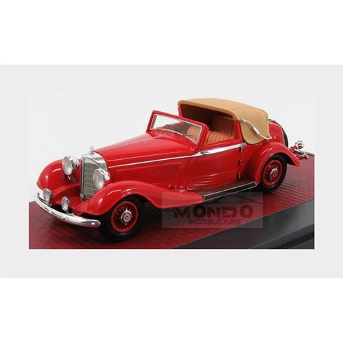Mercedes Benz 500K By Corsica Dhc Cabriolet Open 1935 Red MX41302-151