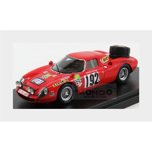 Ferrari 250Lm Coupe #192 Tour De France 1969 J.P.Rouget R.Depret Red LSRC064