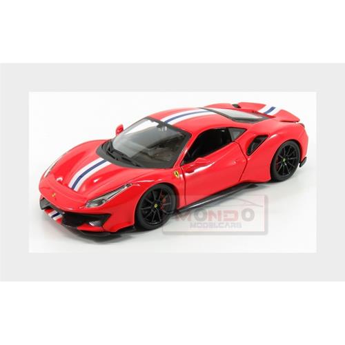 1:24 BURAGO Ferrari 488 Pista 2018 Red BU26026R
