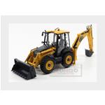 Komatsu Wb97S Ruspa Escavatore Gommata Tractor Scraper Excavator Yellow UH8139