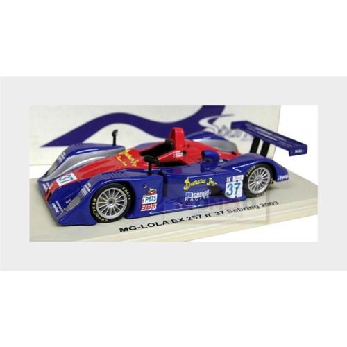 Mg Lola Banana Joe'S #37 Sebring 2003 Field Durand Dayton Blue Red SCMG09