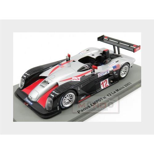 Panoz Lmp01 Evo Jml Team Panoz #12 24H Le Mans 2003 S.Maxwell D.Saelens B.Leuenberger Silver Black Red SCPZ06