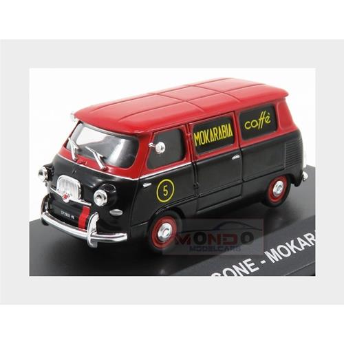 Fiat 600 Coriasco (Multipla) Mokarabia Caffe' 1958 Black Red VCDE005