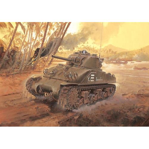 Sherman M4 Tank Composite Hull Pt0 Military 1942 Kit DR6740