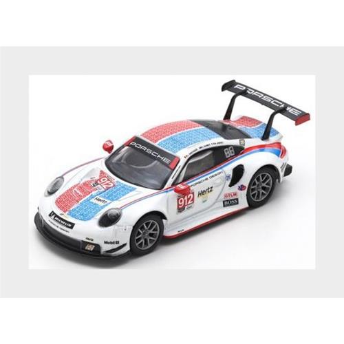 Porsche 911 991 Rsr Team Porsche Gt #912 24H Daytona 2019 E.Bamber L.Vanthoor M.Jaminet White Red Blue Y136