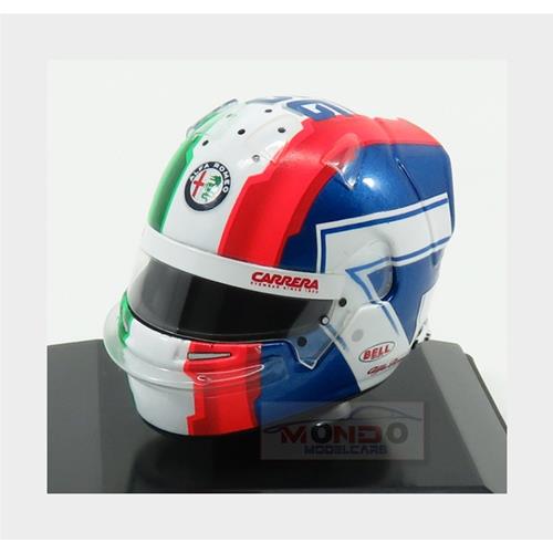 Bell Helmet F1 Casco Helmet C38 Ferrari Team Alfa Romeo Season 2019 A.Giovinazzi Red White Blue HSP046