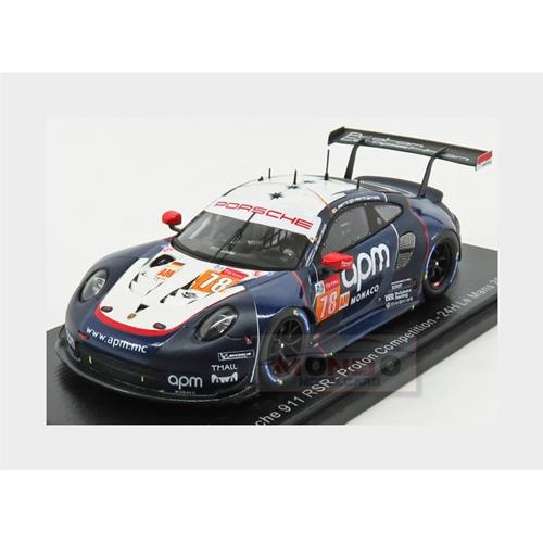 Porsche 911 991 Rsr 4.0L Flat-6 Team Proton Competition #78 24H Le Mans 2019 L.Prette P.Prette V.Abril S7944