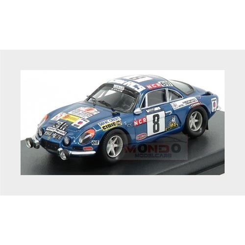 Renault Alpine A110 #8 Rally Du Maroc 1974 Tahitien G.De Warren Blue Met TRRMA01