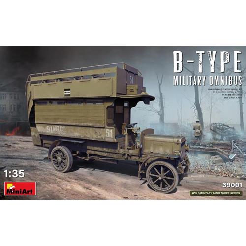 1:35 MINIART General Omnibus Truck B-Type 1919 Kit MA39001