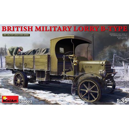 British Military Lorry B-Type Kit MA39003