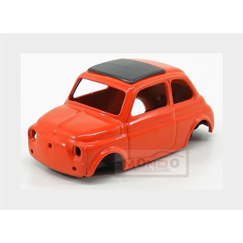 Fiat Model-Kit 500F Tetto Chiuso 1965 Orange BMS2003