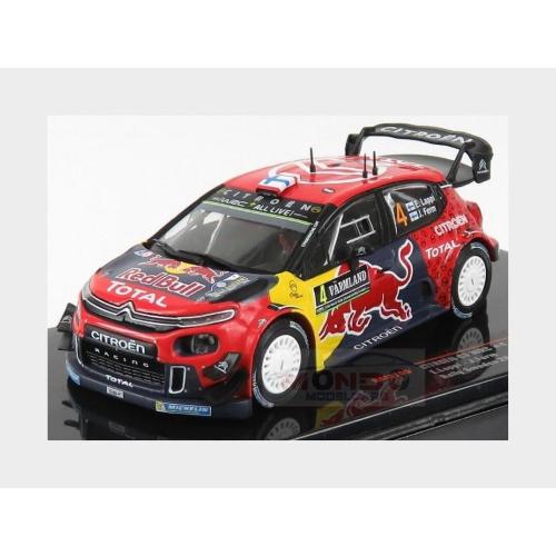 Citroen C3 Wrc Team Red Bull #4 Rally Sweden 2019 E.Lappi J.Ferm Red Yellow Grey RAM705