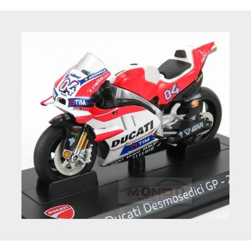Ducati Gp16 Team Ducati #4 Season Motogp 2016 Andrea Dovizioso Red White AHDUC002