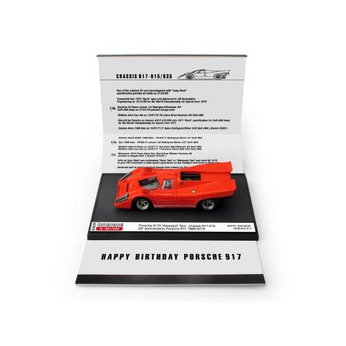 Porsche 917K 50Th Anniversary 1969 2019 Orange Fluo BMS1901