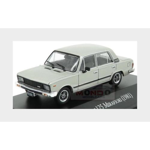 Fiat 125 Mirafiori 1981 Silver AUTOSINOLANCOLL009