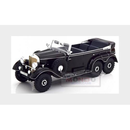 Mercedes Benz G4 (W31) Six-Wheeler Cabriolet Open 1938 Black MCG18209