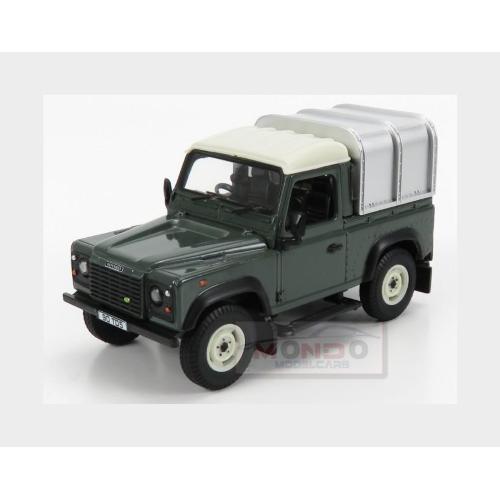 1:32 BRITAINS Land Rover Land Defender 90 Pick-Up Closed 1984 Green Silver LC42732