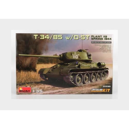 Kampfpanzer T-34/85 Tank Military Spring 1944 Kit MA35290