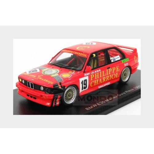 Bmw 3-Series M3 #19 Macau Guia Race 1991 Henry Lee Jr Red SA189