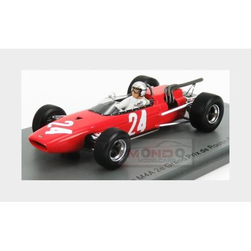 Mclaren F2 M4A #24 2Nd Rouen Gp 1967 B.Mclaren Red SF177