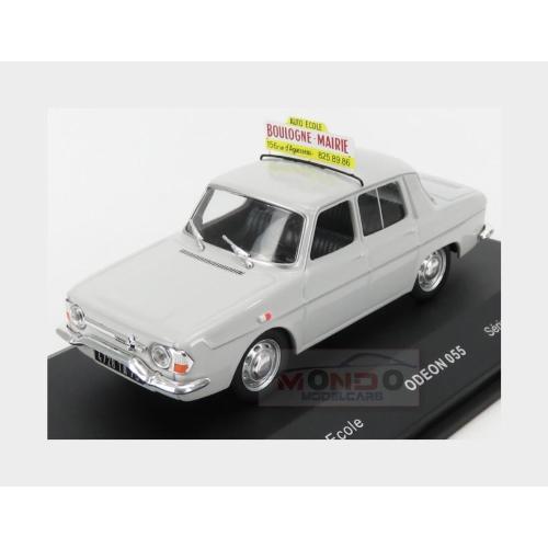 Renault R10 Auto Ecole Boulogne-Mairie 1969 Light Grey ODEON055