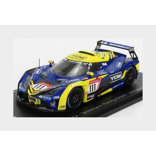 Ktm X-Bow Gt4 #111 Team Teichmann Racing 24H Nurburgring 2019 L.Kraihamer R.Kofler Maximilian M.Ronnefarth Blue Yellow Black SG559