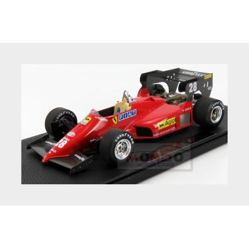 1:18 GP REPLICAS Ferrari F1 126C4 #28 Season 1984 R.Arnoux Red GP032B