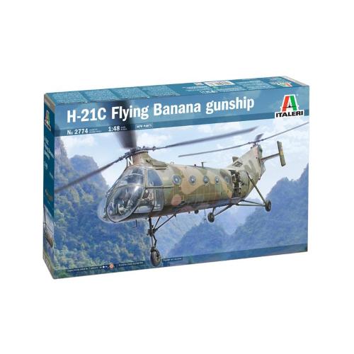 Elicottero H-21C Flying Banana GunShip Kit IT2774