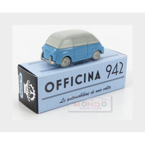 Fiat 600 Multipla 1956 Light Blue White ART1009A
