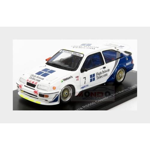 Ford England Sierra Rs500 Cosworth #7 2Nd Macau Guia Race 1989 A.Rouse White Blue SA193