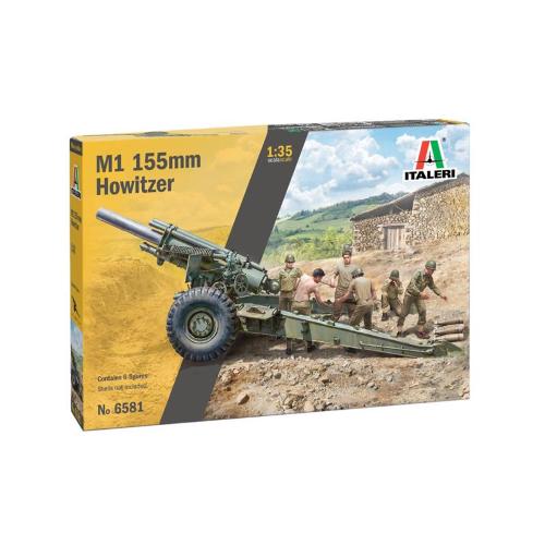 M1 155Mm Howitzer With Crew Kit + 6 Figure IT6581