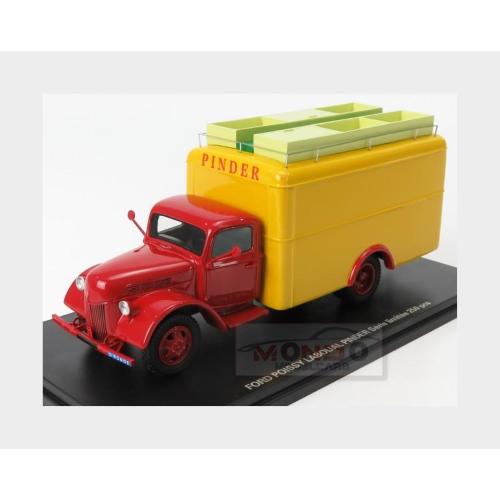 Ford Usa Truck Van Poissy Laboual Circus Pinder 1951 Red Yellow PE122Pi