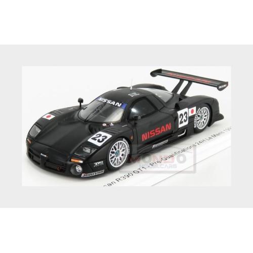 Nissan R390 Gt1 3.5L Turbo #23 Pre-Qualifications 24H Le Mans 1997 K.Hoshino E.Comas M.Kageyama Black S3575