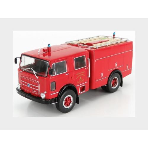 Om Fiat 150 Autopompa Tanker Pump Italy 1968 Red WORLDFIRECENT001