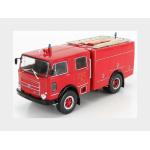 Om Fiat 150 Autopompa Tanker Pump Italy 1968 Red WORLDFIRECENT001