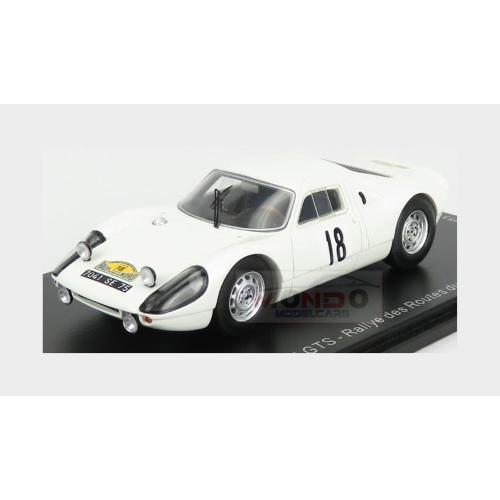 Porsche 904 Gts #18 Rally Des Routes Du Nord 1966 J.Schlesser A.Schlesser White SF166