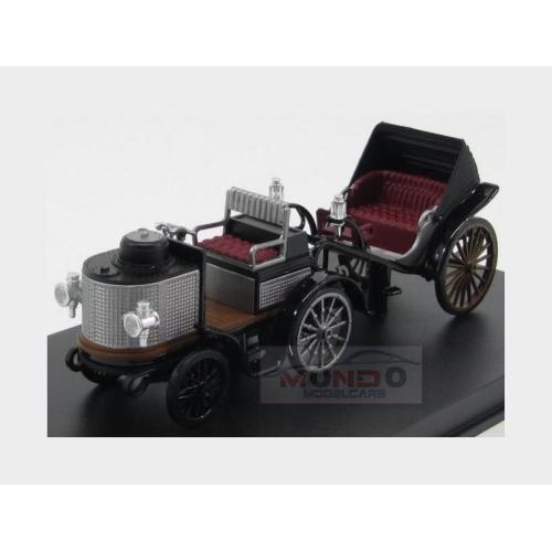 1:43 RIO De Dion Bouton With Trailer 1894 Black Brown RIO4374