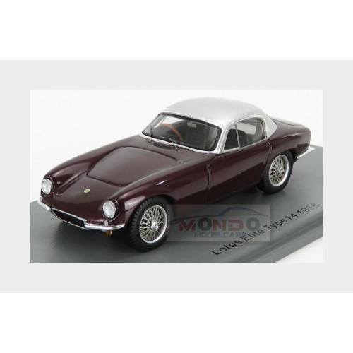 Lotus Type 14 Coupe 1958 Bordeaux Silver S5064