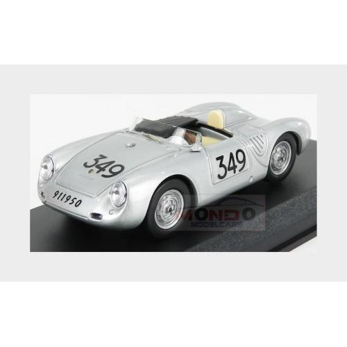 Porsche 1500 Rs Spider #349 Mille Miglia 1957 U.Maglioli Silver BE9800