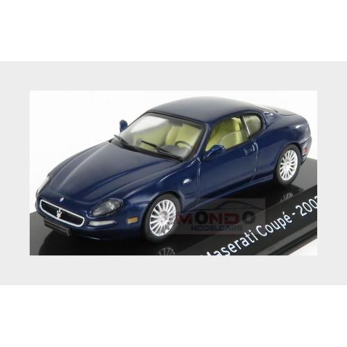 Maserati Coupe 2002 Con Vetrina With Showcase Blue ABSUP069