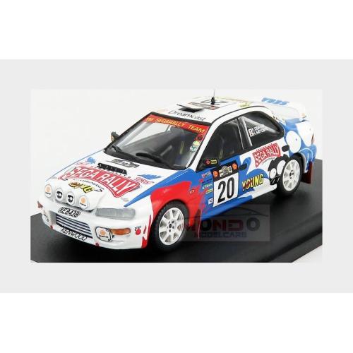 Subaru Impreza Wrx (Night Version) #20 Rally Safari 1999 H.Miyoshi E.Osawa White Red Light Blue TRRKE06