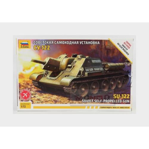 1:72 ZVEZDA Uztm Su-122 Military Tank 1944 Kit ZS5043