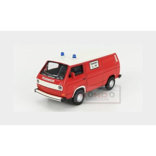 Volkswagen T3A Van Feuerwehr 1978 Red White 452027900