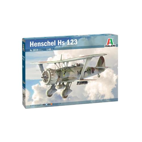 Henshel Hs 123 Super Decal Per 6 Versioni Airplane Kit IT2819