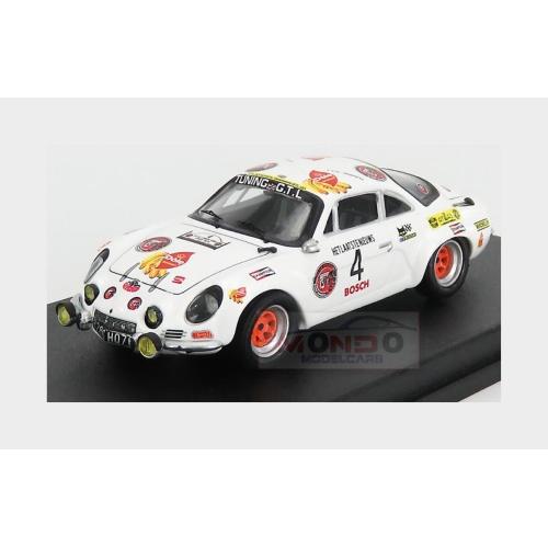 Renault A110 Alpine (Night Version) #4 2Nd Rally Ypres 1974 Pedro E.Symens White TRRBE29