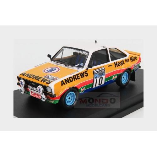 Ford England Escort Mkii (Night Version) #10 2Nd Rally Rac Lombard 1979 R.Brookes P.White Yellow White Blue TRRUK61