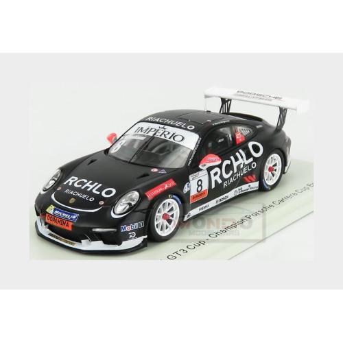 Porsche 911 991 Gt3 Cup #8 Champion Porsche Carrera Cup Brazil 2018 W.Neugebauer Black S8502