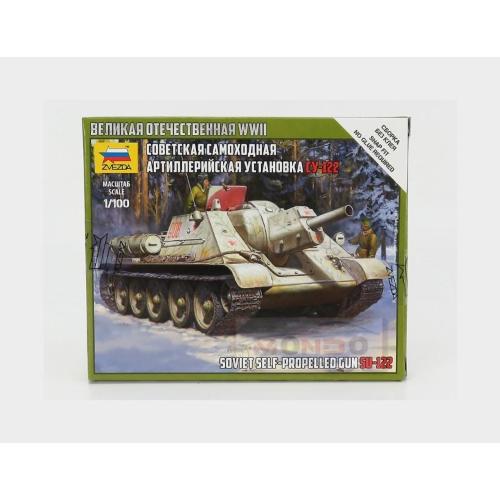 Uztm Su-122 Military Tank 1944 Kit ZS6281