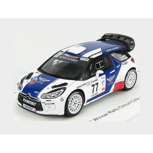 Citroen Ds3 Wrc #77 Winner Rally Cote D'Azur 2019 V.Bottas M.Salminen Blue White Red SF170